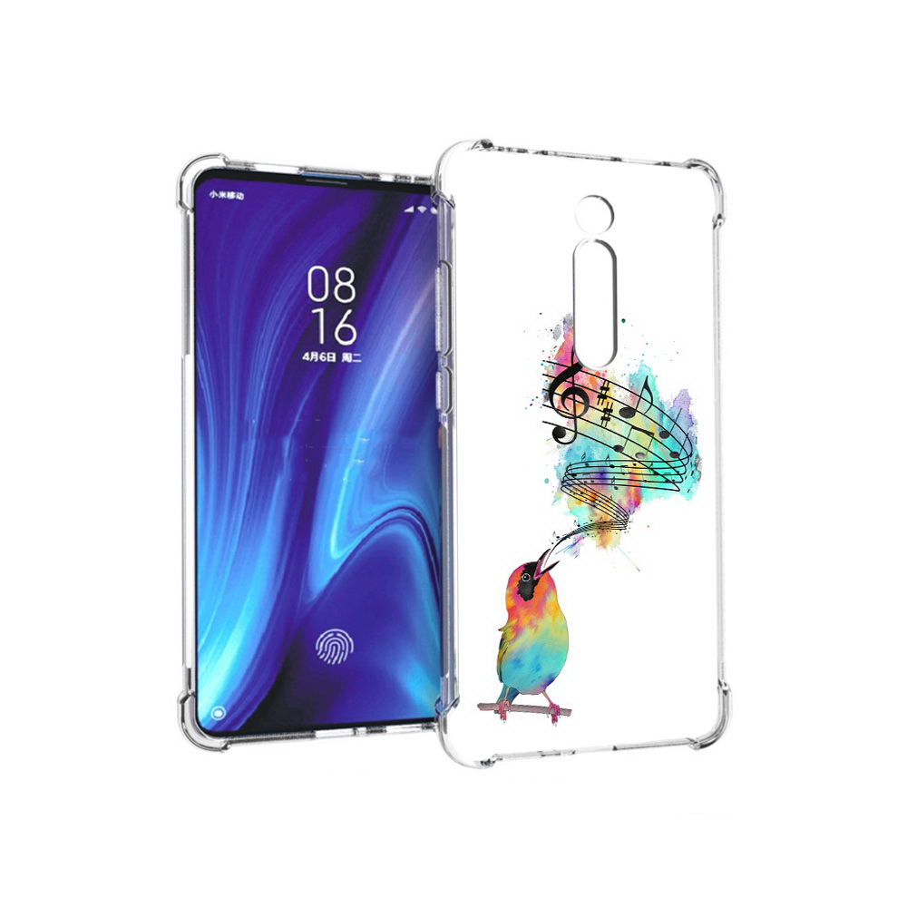 

Чехол MyPads Tocco для Xiaomi Redmi K20 певчая птичка (PT130504.291.536), Прозрачный, Tocco
