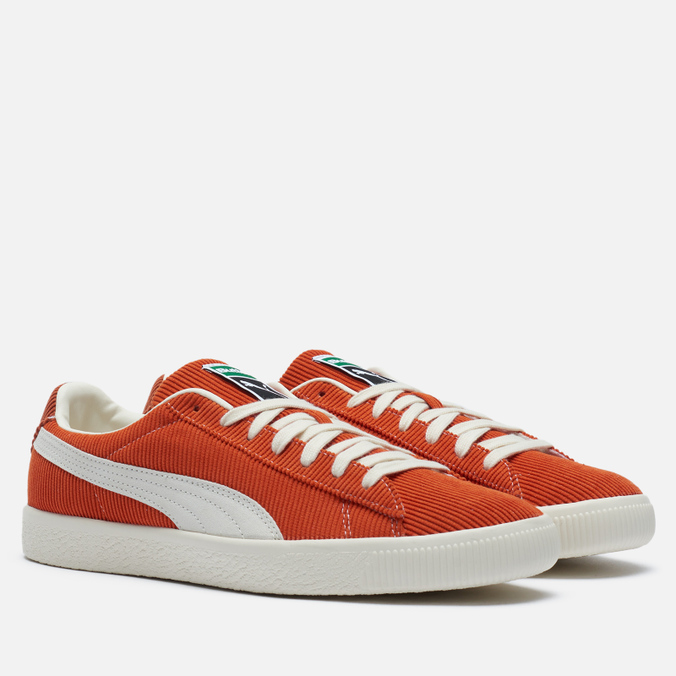 фото Кеды мужские puma x butter goods basket vtg оранжевые 42.5 eu