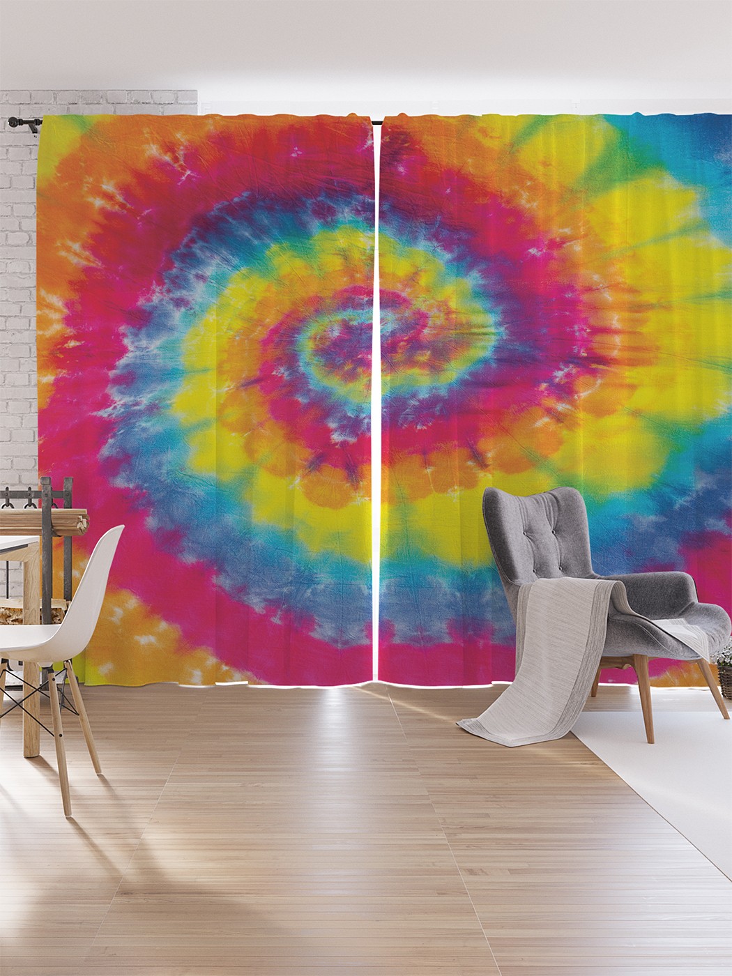 

Шторы под лён JoyArty "Насыщенные красочные разводы", серия Oxford DeLux, 340х265 см, Насыщенные красочные разводы