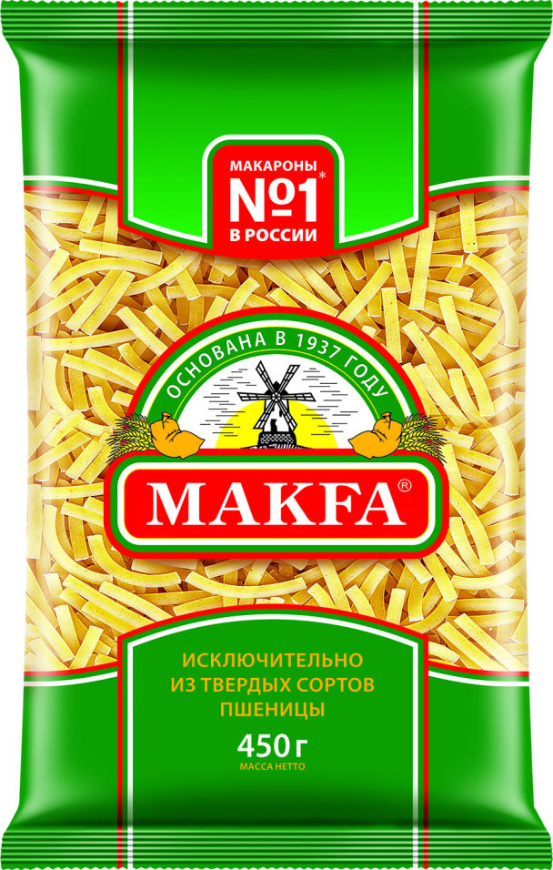 фото Макароны makfa лапша 450г