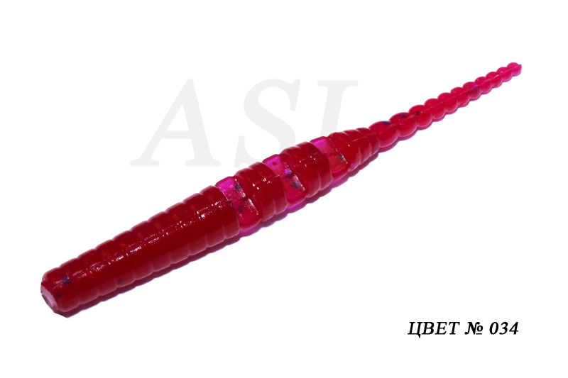 

Силиконовая приманка ASL Джава цв. 034 L-7,5см 8шт/уп, Джава