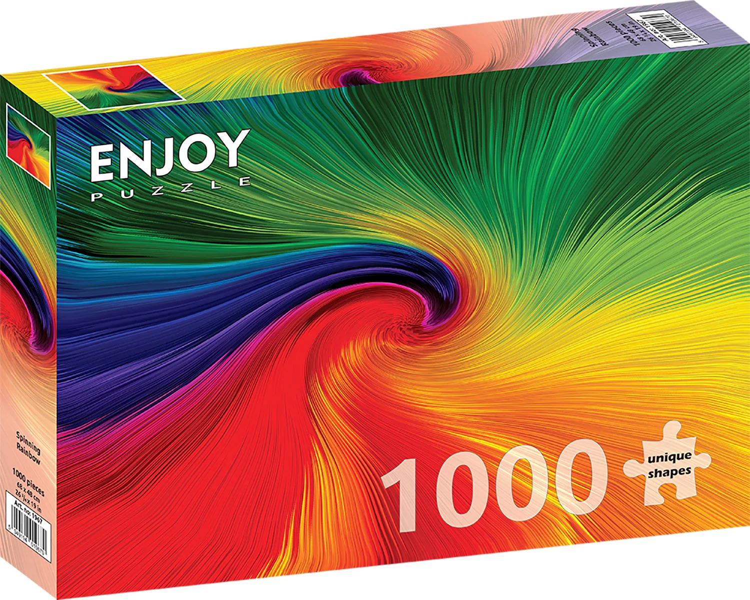 

Пазл Enjoy 1000 дет Вращающаяся радуга, EN1000