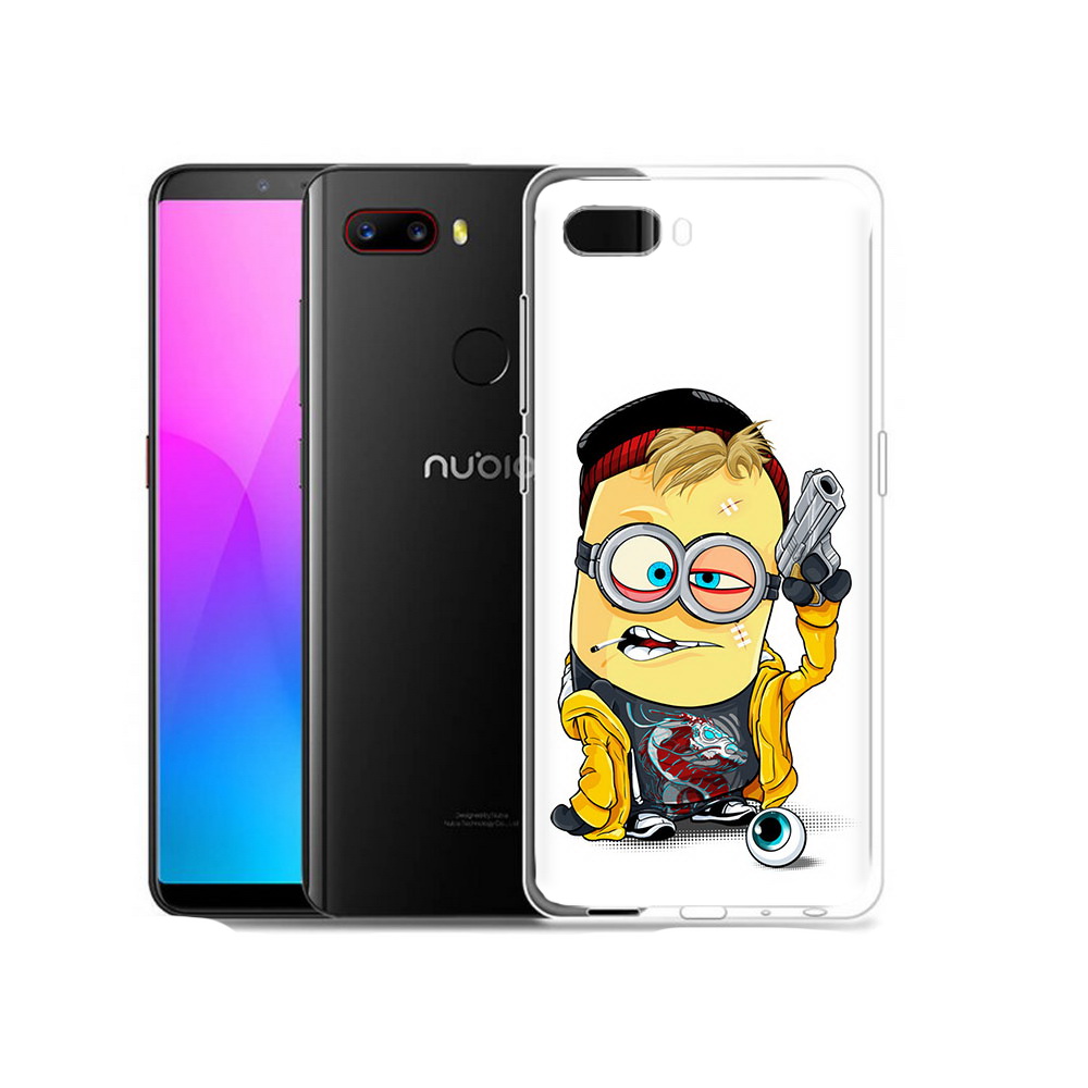 

Чехол MyPads Tocco для ZTE Nubia Z18 миньон бандит (PT115657.463.475), Прозрачный, Tocco