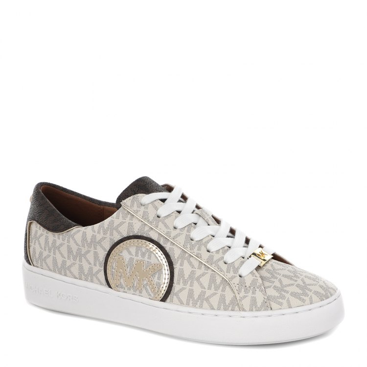 

Кеды женские Michael Kors 43T1KTFS4B бежевые 6 UK, 43T1KTFS4B