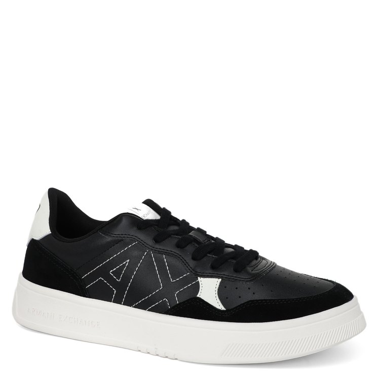 

Кеды мужские Armani Exchange XUX148 черные 9 UK, Черный, XUX148