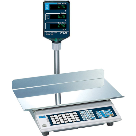 фото Весы торговые cas ap-1 30ex big tray