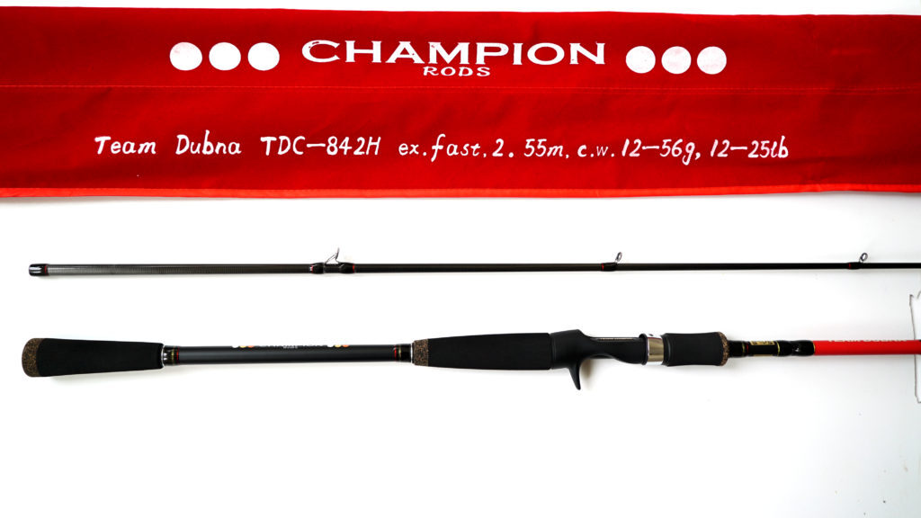 

Спиннинг Champion Rods TEAM DUBNA Generation-ll TDC2-842MH (Casting) 255см., 10-42 гр., Team Dubna Generation II/_черный_красный