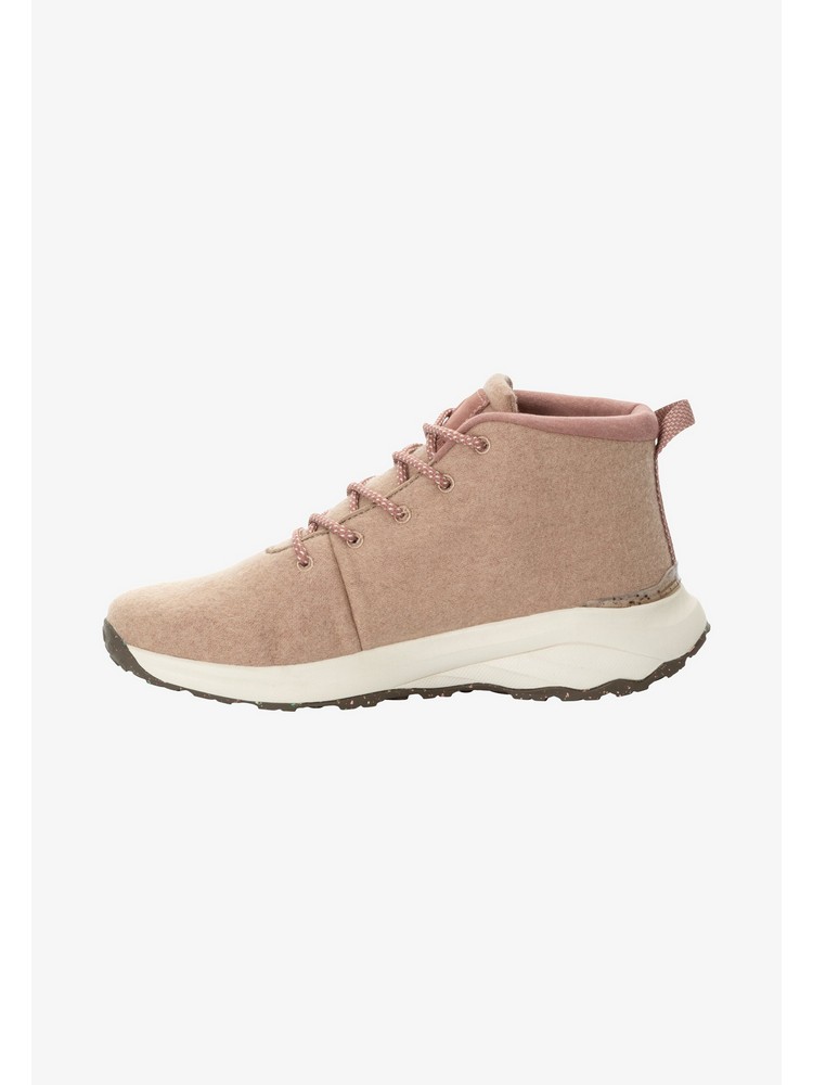 

Ботинки женские Jack Wolfskin ZZO2QEC34 бежевые 39.5 EU, Бежевый, ZZO2QEC34