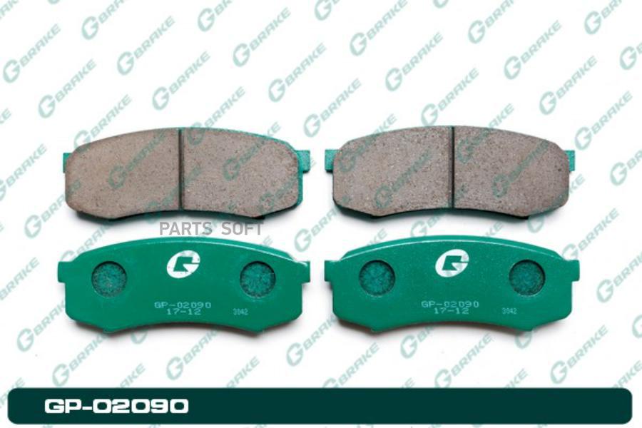 

Тормозные колодки GBRAKE GP02090