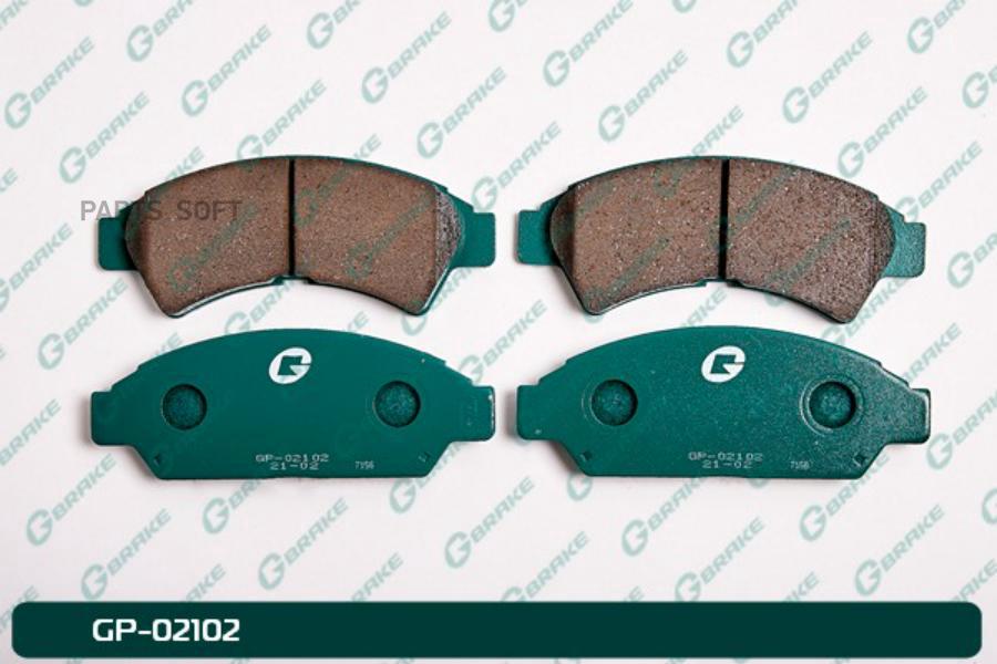 

Тормозные колодки GBRAKE GP02102