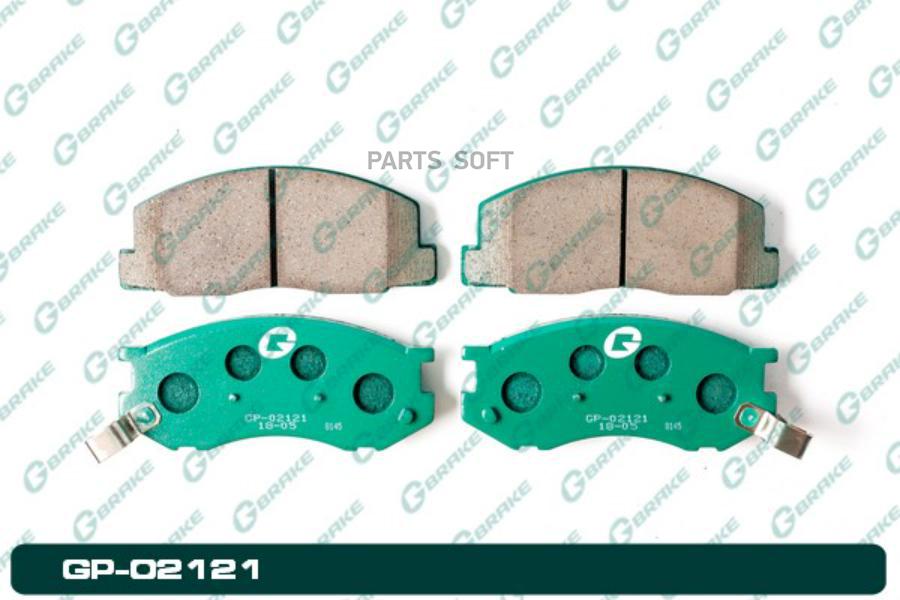 

Тормозные колодки GBRAKE GP02121