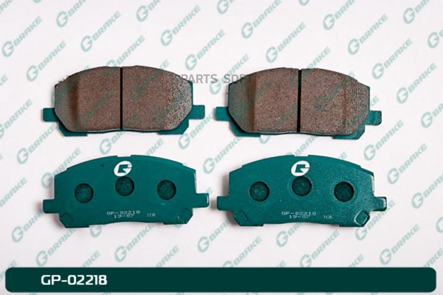 

Тормозные колодки GBRAKE GP02218