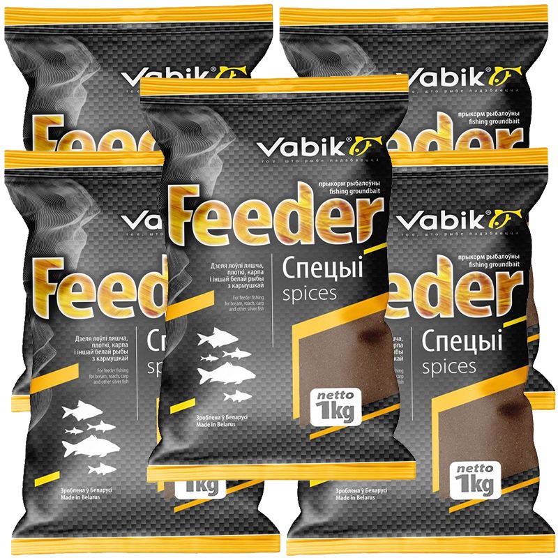 

Прикормка Vabik Feeder Специи 5 кг, Feeder