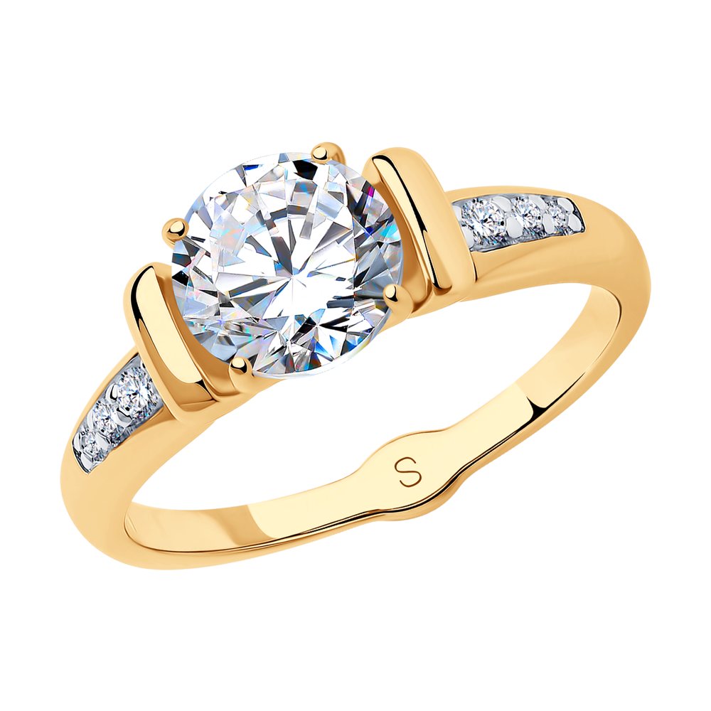 

Кольцо из серебра с фианитом р.16 SOKOLOV 93010783, 93010783