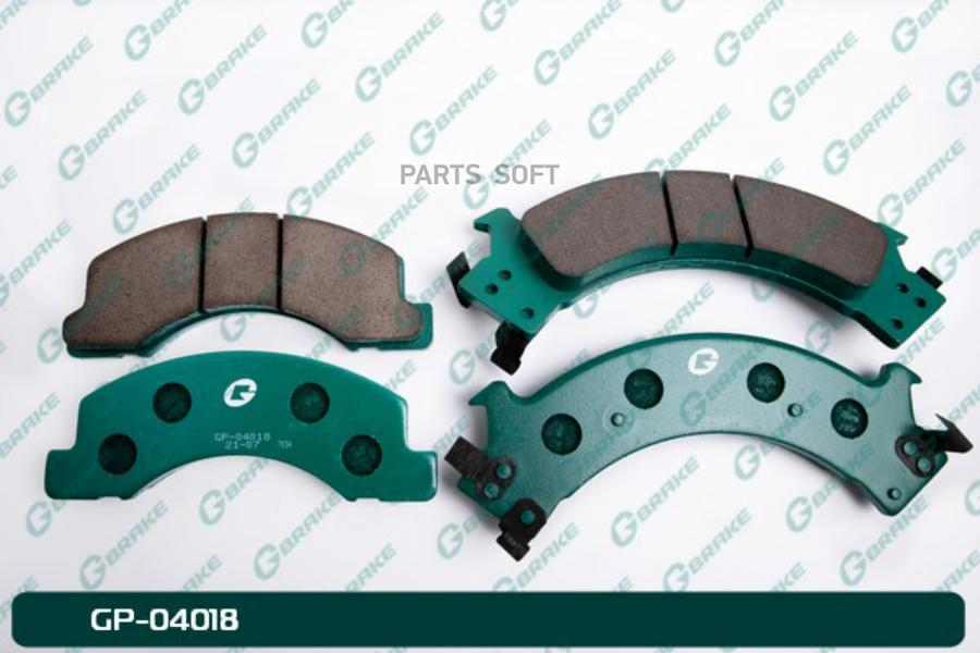 

Тормозные колодки GBRAKE GP04018