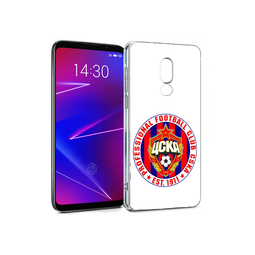 

Чехол MyPads Tocco для Meizu 16 ФК ЦСК логотип (PT136611.84.178), Прозрачный, Tocco
