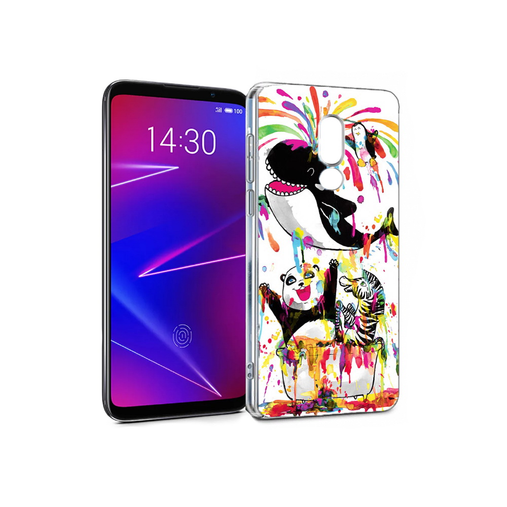 

Чехол MyPads Tocco для Meizu 16 Хиппи кит (PT136611.84.191), Прозрачный, Tocco