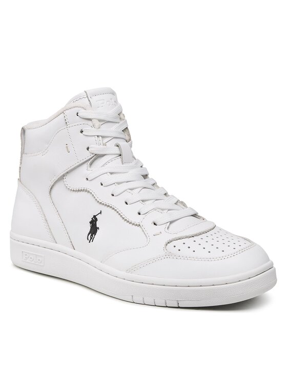 

Кеды Polo Crt Hgh 809877680001 Polo Ralph Lauren белый 46 EU, Polo Crt Hgh 809877680001
