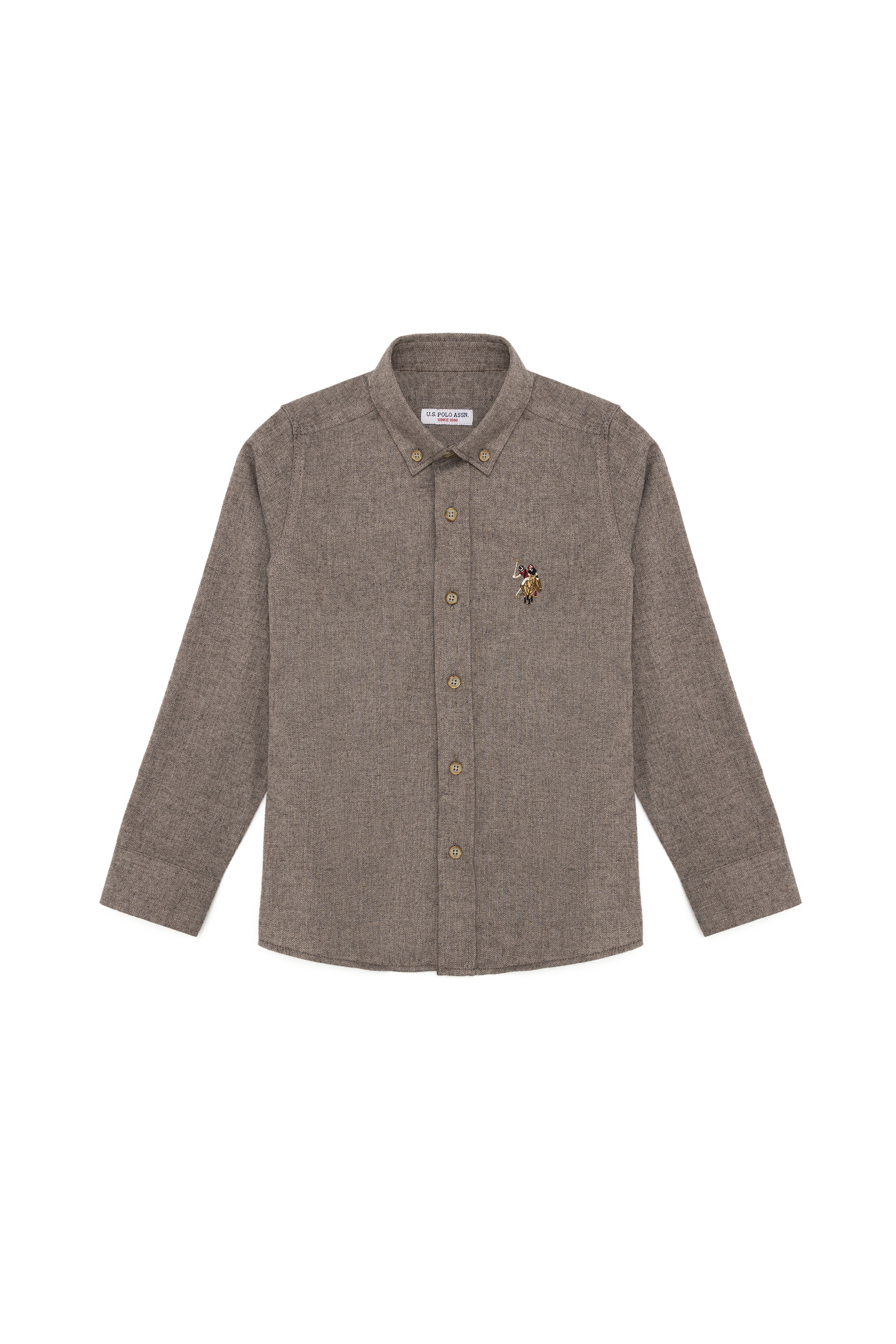 

Рубашка детская US Polo Assn G083SZ0040AKISKIDS022K, светло-серый, 110, Коричневый, G083SZ0040AKISKIDS022K