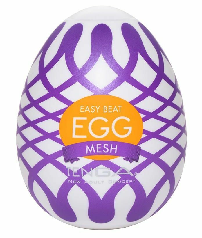 фото Мастурбатор-яйцо tenga egg mesh белый