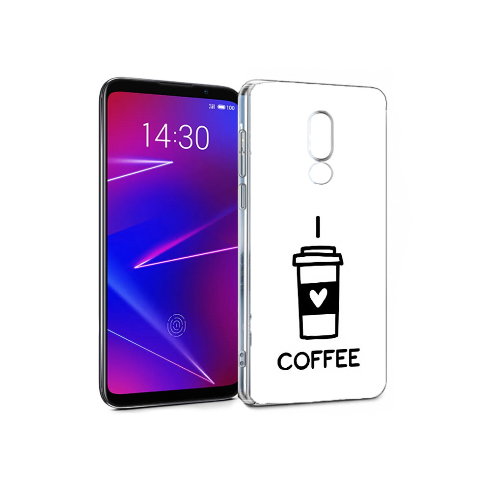 

Чехол MyPads Tocco для Meizu 16 Я люблю кофе (PT136611.84.206), Прозрачный, Tocco
