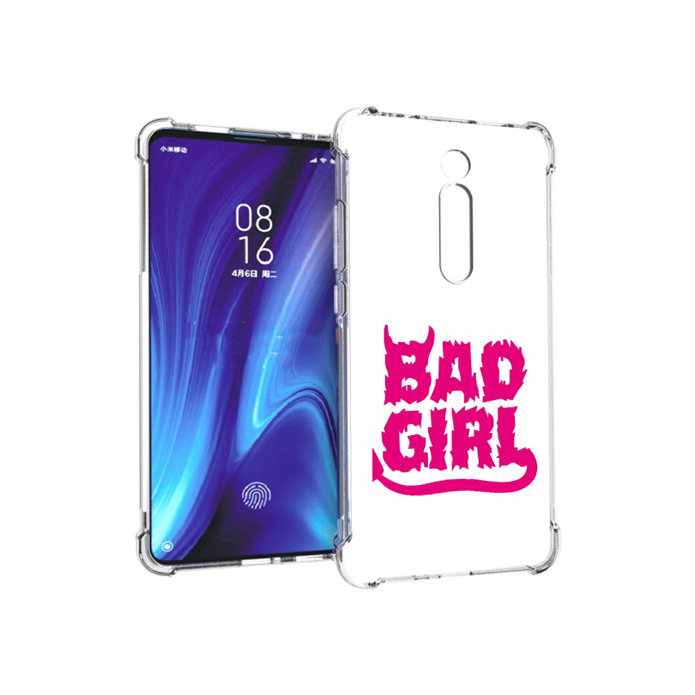 

Чехол MyPads Tocco для Xiaomi Redmi K20 плохая девочка (PT130504.291.545), Прозрачный, Tocco