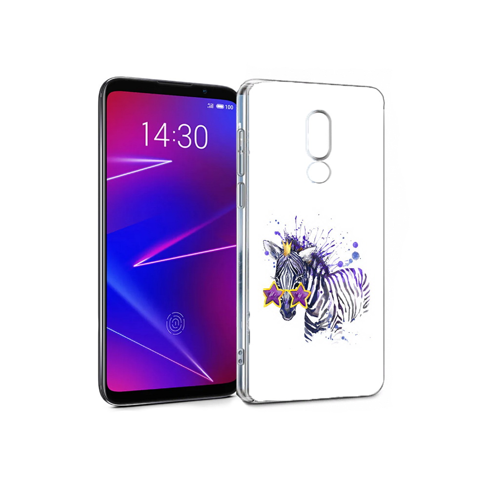 

Чехол MyPads Tocco для Meizu 16 акварельная зебра (PT136611.84.215), Прозрачный, Tocco