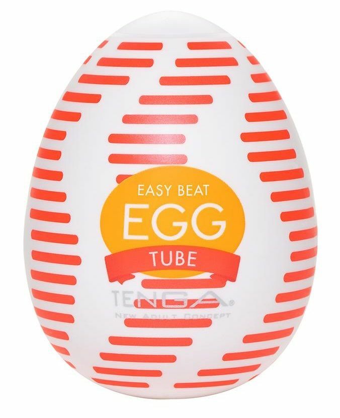 фото Мастурбатор-яйцо tenga egg tube молочный