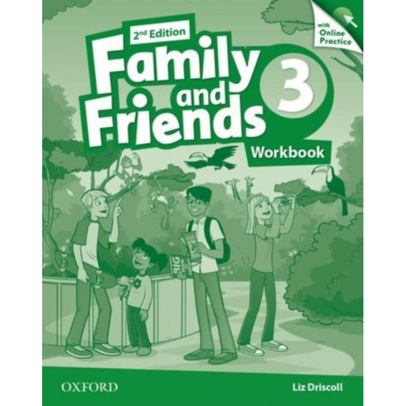 фото Книга family and friends (2nd edition). 3 workbook oxford