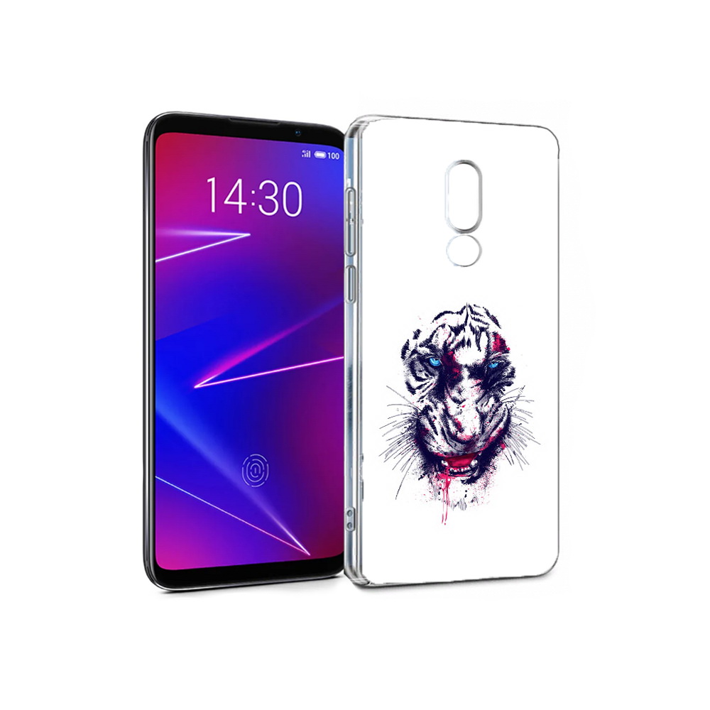 

Чехол MyPads Tocco для Meizu 16 безумный тигр (PT136611.84.228), Прозрачный, Tocco