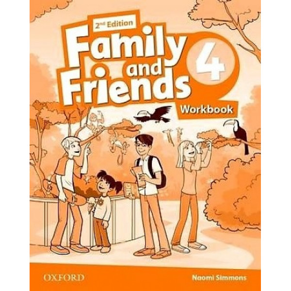 фото Книга family and friends (2nd edition). 4 workbook oxford