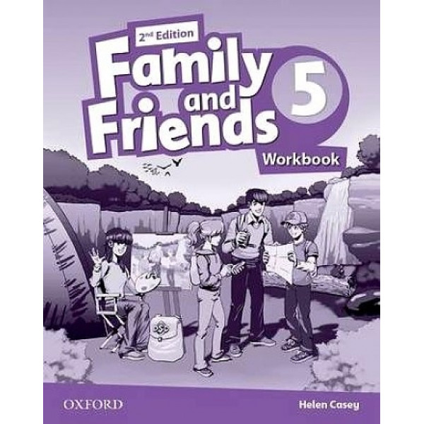 фото Книга family and friends (2nd edition). 5 workbook oxford