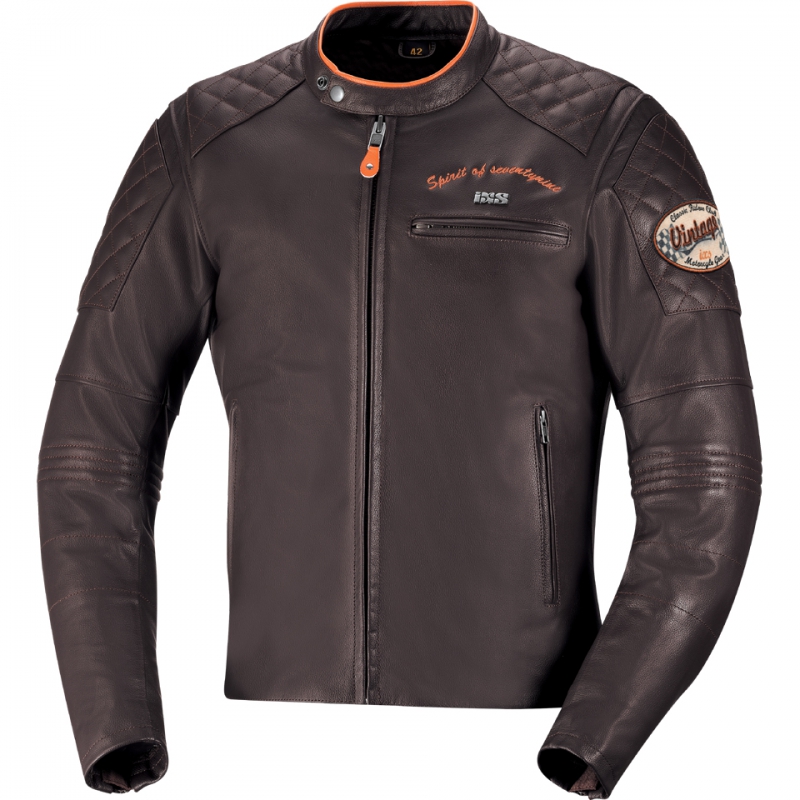 

Куртка кожаная IXS Eliott Brown 56, Коричневый, Eliott Brown