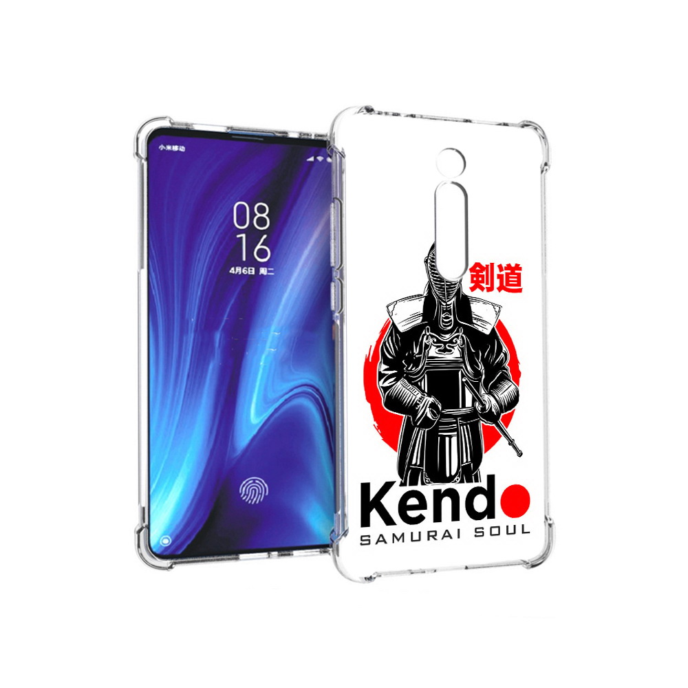 

Чехол MyPads Tocco для Xiaomi Redmi K20 рисованый самурай (PT130504.291.581), Прозрачный, Tocco