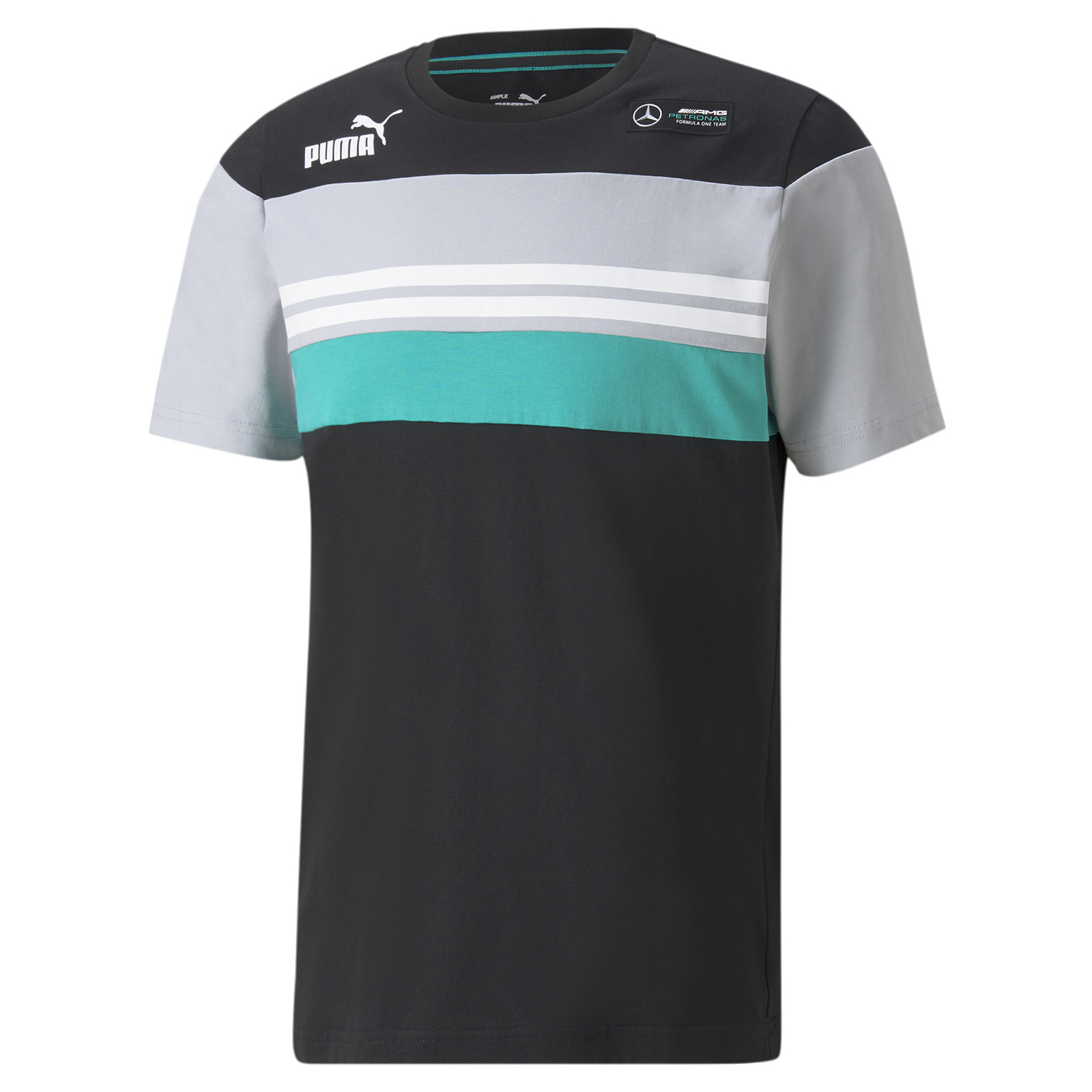 фото Футболка мужская puma mapf1 sds tee черная l