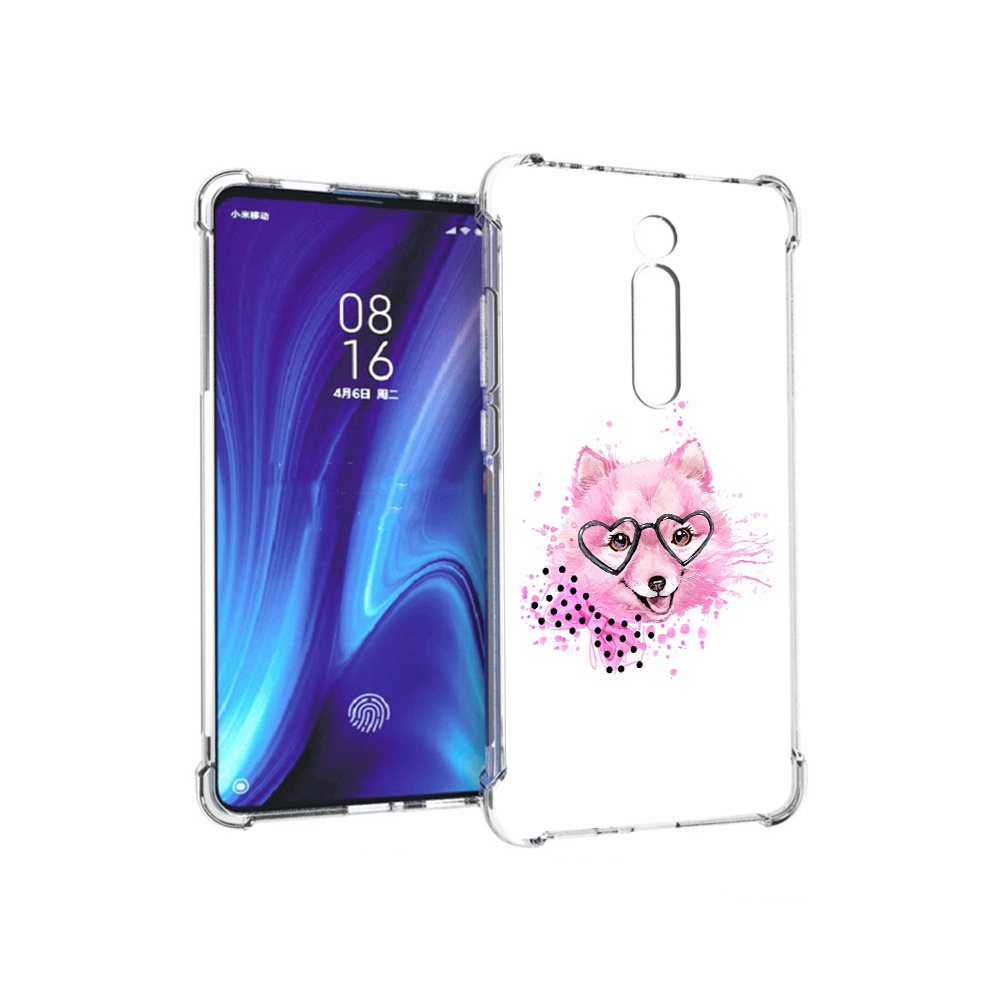 

Чехол MyPads Tocco для Xiaomi Redmi K20 розовый волченок (PT130504.291.585), Прозрачный, Tocco