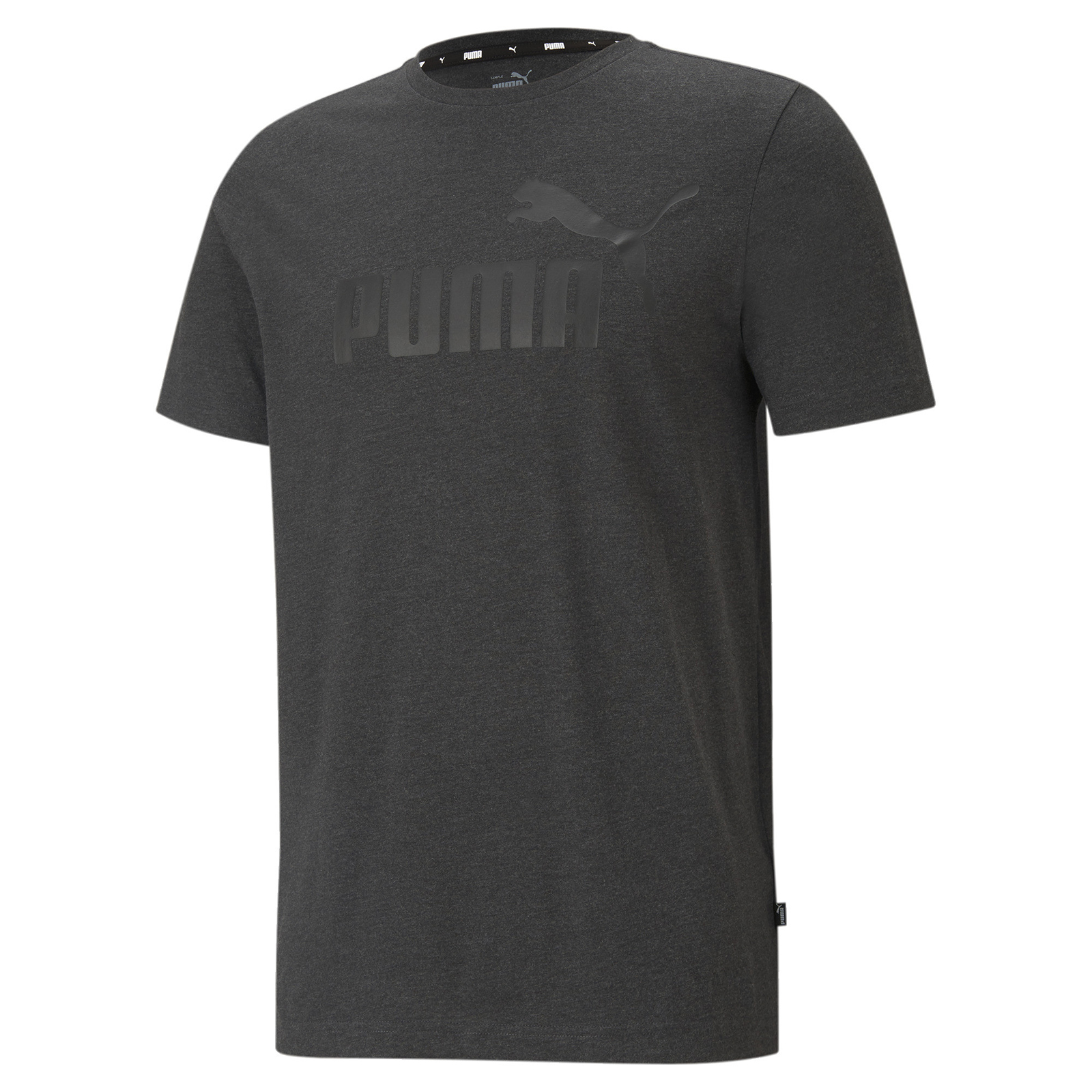 

Футболка мужская PUMA Ess Heather Tee серая M, Серый, Ess Heather Tee