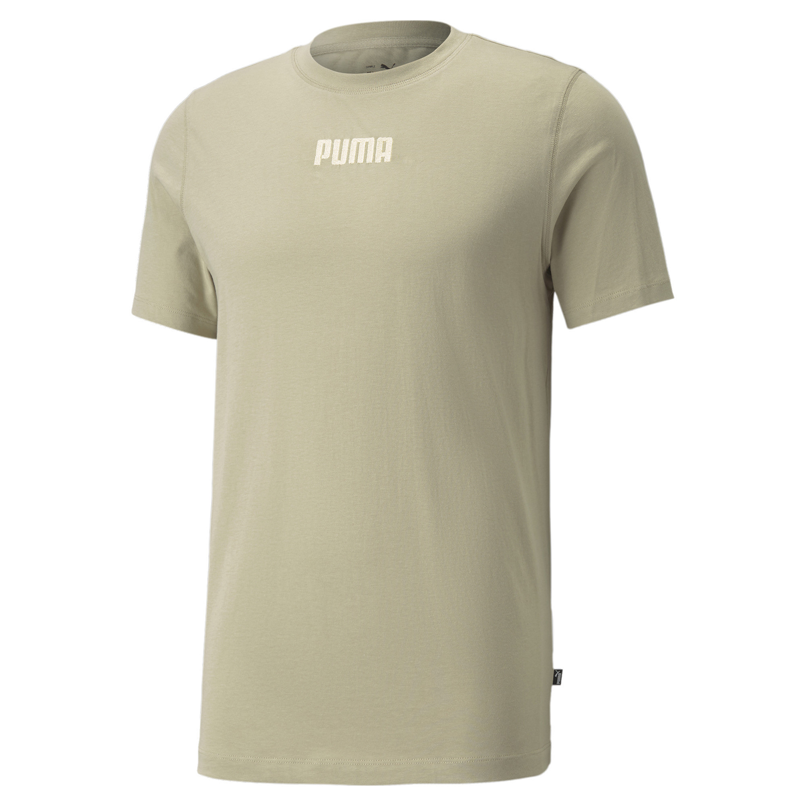 фото Футболка мужская puma modern basics tee бежевая s