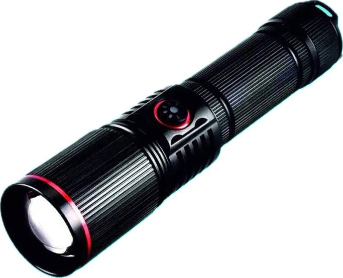 Ручной светодиодный фонарик 2304-PM10-TG черный