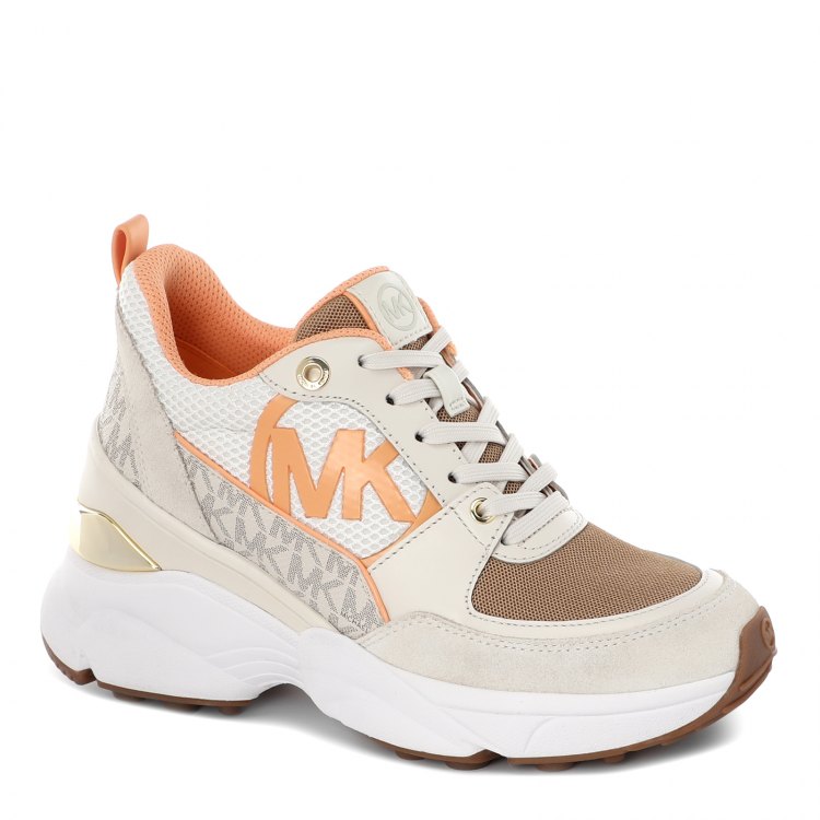 

Кроссовки женские Michael Kors 43T1MKFS3D бежевые 8.5 UK, 43T1MKFS3D