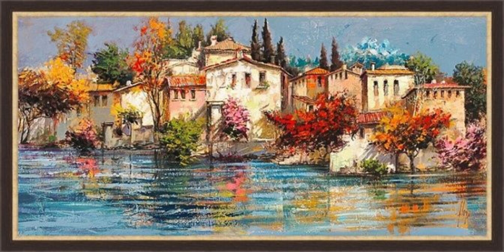 

Картина Лэнд Арт Luigi Florio - Borgo italiano 50 х 100 см, Borgo italiano