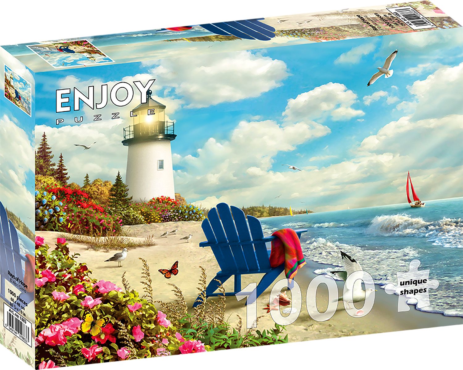 

Пазл Enjoy 1000 дет Лучи надежды, EN1000
