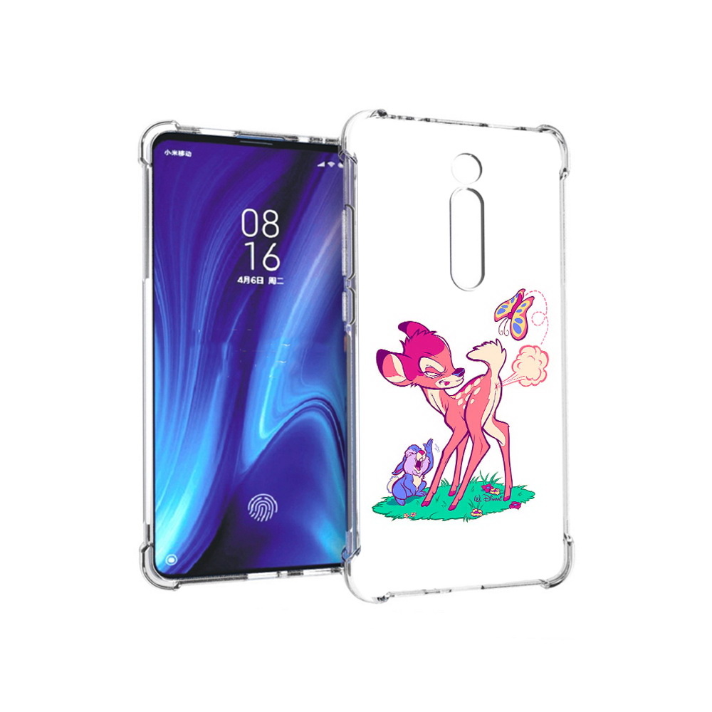 

Чехол MyPads Tocco для Xiaomi Redmi K20 смешной олененок (PT130504.291.610), Прозрачный, Tocco