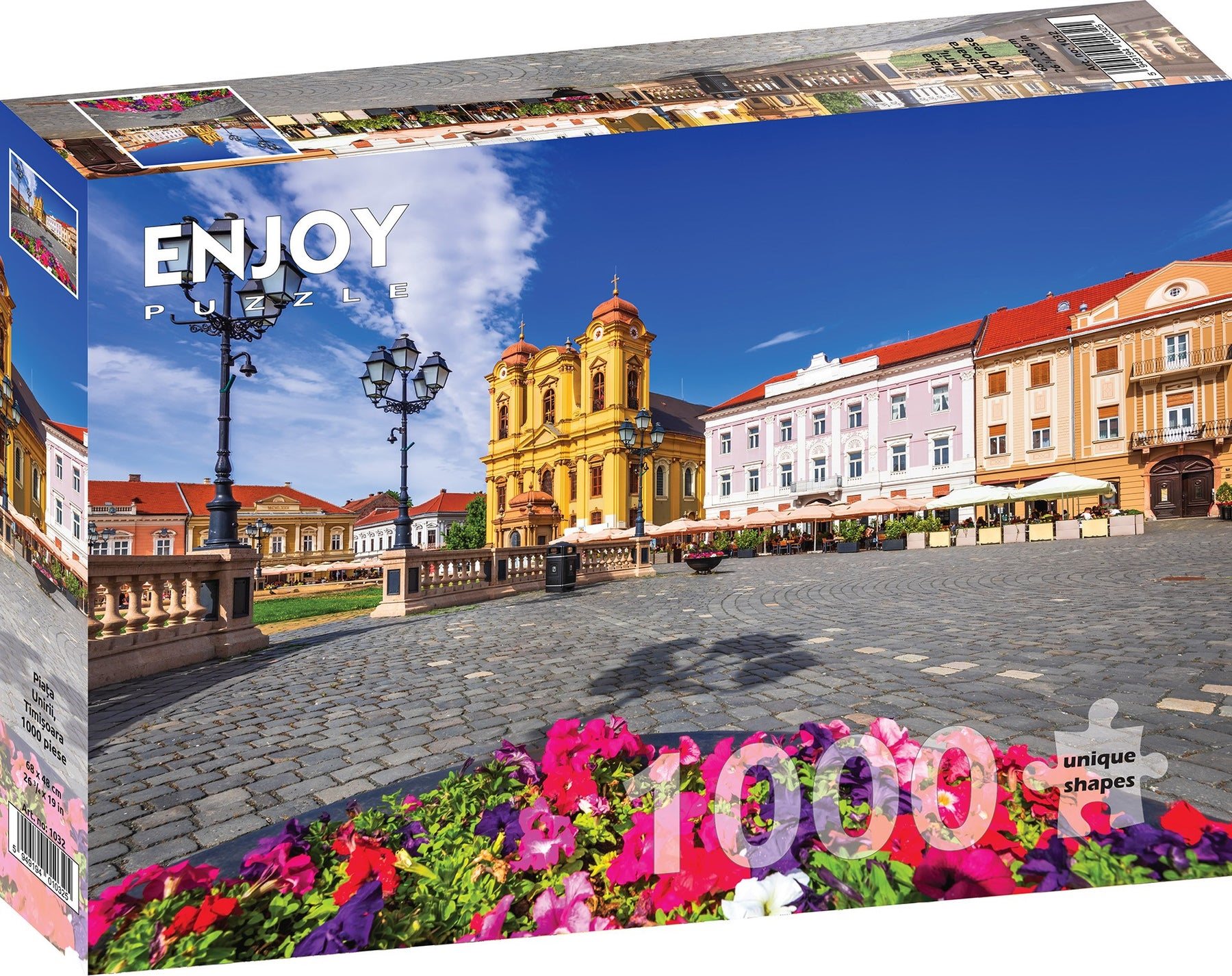 

Пазл Enjoy 1000 дет Домская площадь, Тимишоару, EN1000