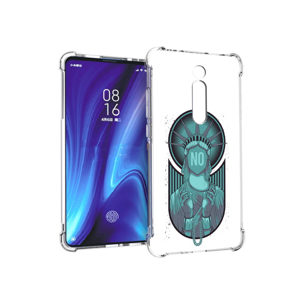 

Чехол MyPads Tocco для Xiaomi Redmi K20 статуя свободы зеленый (PT130504.291.623), Прозрачный, Tocco