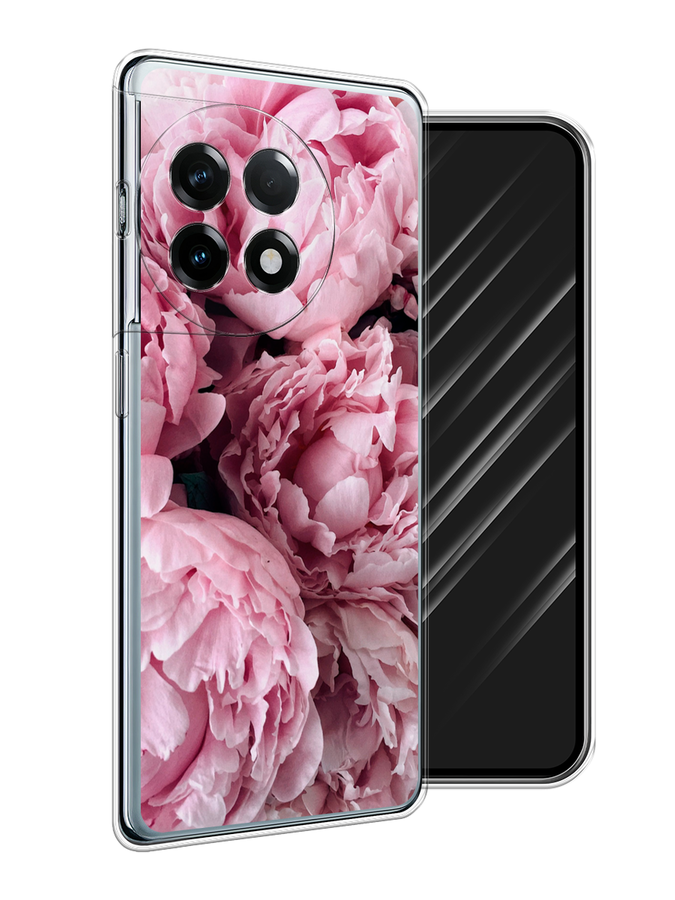 

Чехол Awog на OnePlus 11R "Нежные пионы", Розовый;черный;белый, 154150-1