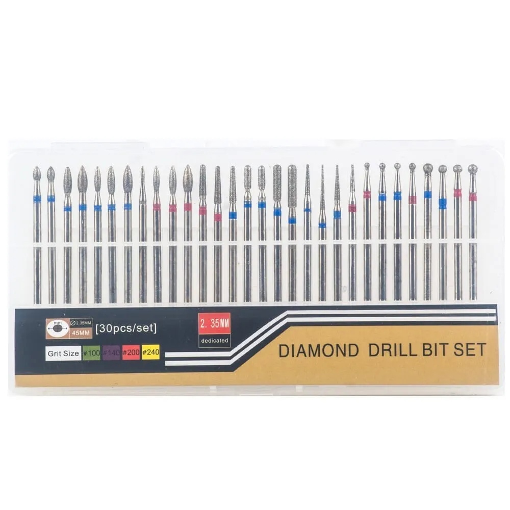 Набор алмазных насадок Darom Diamond Drill Bit Set 8036