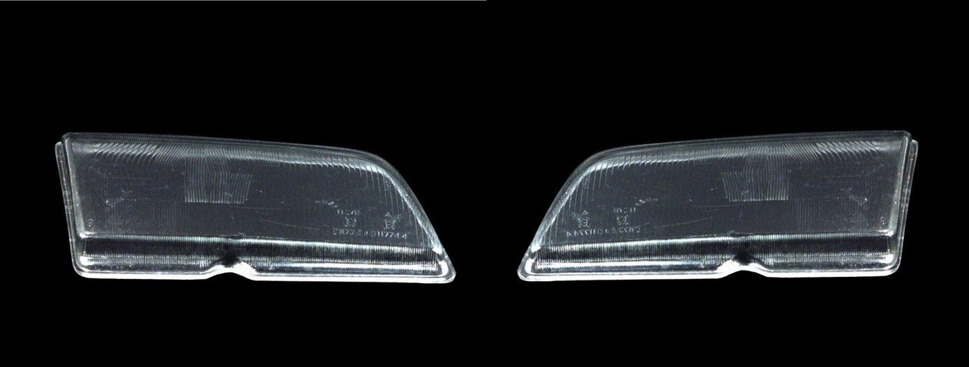 

Стекло фары Mercedes W202 1996-2000 2ш левое и праое с выемкой