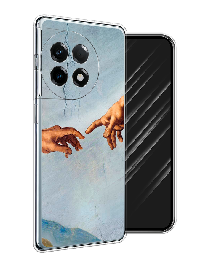 

Чехол Awog на OnePlus 11R "Сотворение Адама", Голубой;коричневый;серый, 154150-1