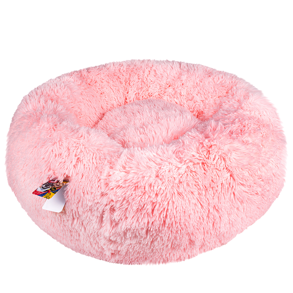 Лежанка-пуфик Fancy Pets BED1Pink, Пончик розовый